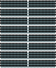 a black and white checkered pattern with a white background