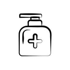 Obraz premium hand sanitizer