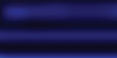 Blue Light Trails, Long Time Exposure Motion Blur Effect, Vector Illustration