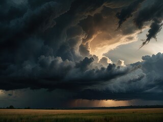 Fototapeta premium storm clouds brewing