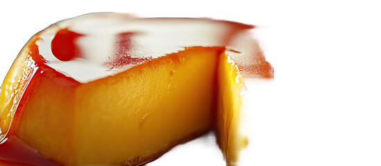 Sweet Caramel Flan Dessert