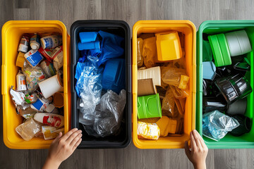 Household Waste Sorting for Effective Recycling at Home