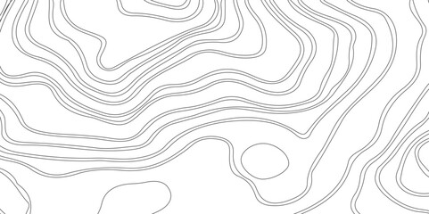 Business concept. Black and white topography contour lines map isolated on, Seamless pattern with lines Topographic map. weather map backgroundwith space lines.
