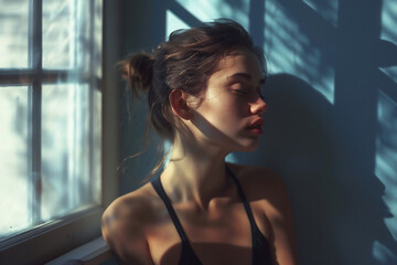 woman in the window