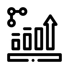 Chart line icon