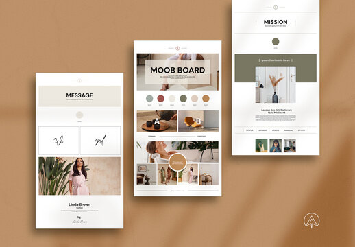 Creative Mood Board Template