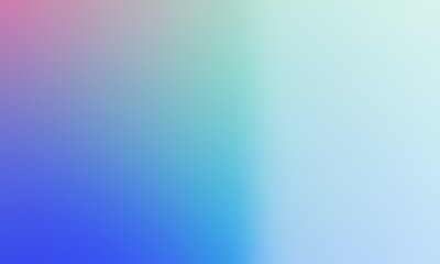 Abstract blurred background image of blue, pink colors gradient used as an illustration. Designing posters or advertisements.
