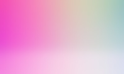 Abstract blurred background image of pink, yellow colors gradient used as an illustration. Designing posters or advertisements.