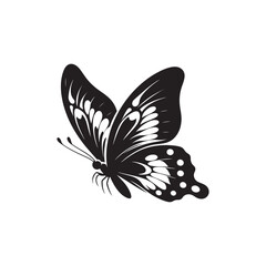 Elegant Monarch Butterfly Silhouettes - Vector Design Collection.