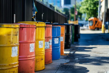 Urban Hazardous Waste Collection for Safe Environmental Disposal  