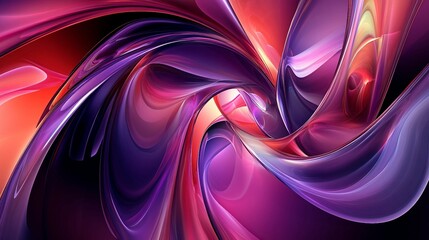 Abstract Purple Design with Swirling Gradients and Dynamic Background for a Bold Visual Experience