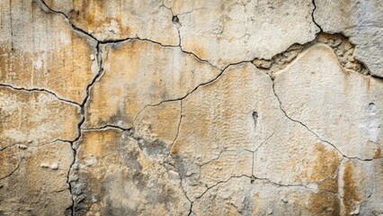 Texture of a weathered concrete wall with cracks and scratches, perfect for background use , concrete, wall, texture, weathered