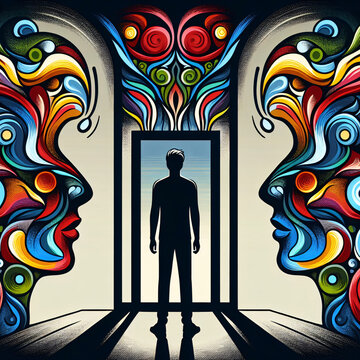 Mirror in colours