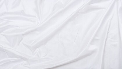 Obraz premium smooth white satin fabric with elegant sheen