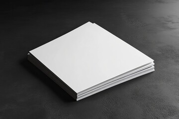 Fototapeta premium a4 mock up