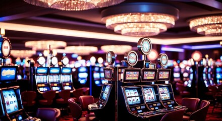 Jackpot Winner: 777 Slot Machine with Cascading Coins 