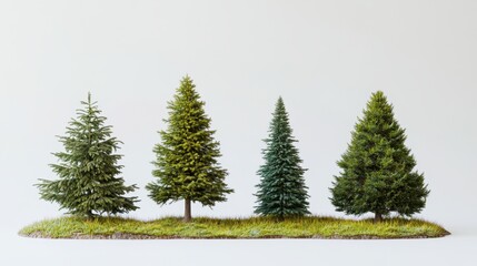 The Trees in Natural Arrangement