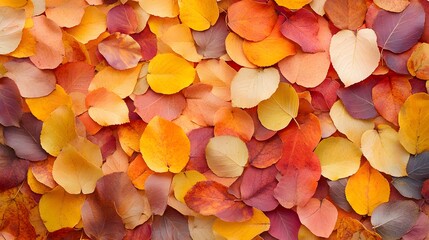 Fallen plane tree leaves displaying rich autumn colors of yellows, oranges, and reds, arranged naturally with detailed textures for seasonal photography, highlighted in soft diffused lighting.