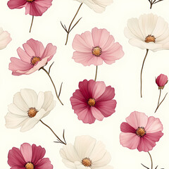 Minimalist_watercolor_cosmos_flowers_in_soft_pink