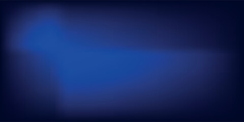 Blue Light Trails, Long Time Exposure Motion Blur Effect, Vector Illustration