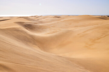 Eine Reise auf Gran Canaria. Die Dünen von Maspalomas