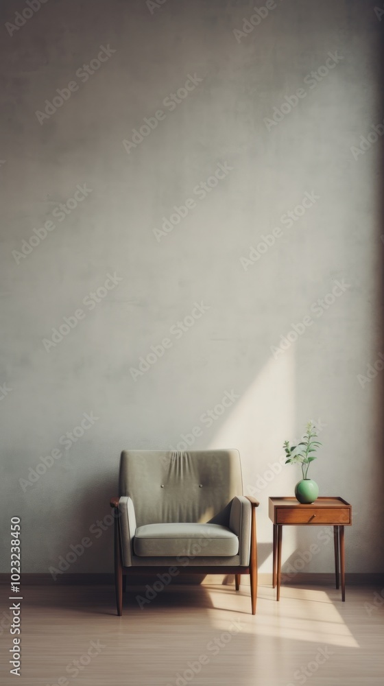 Canvas Prints Wall architecture furniture armchair.