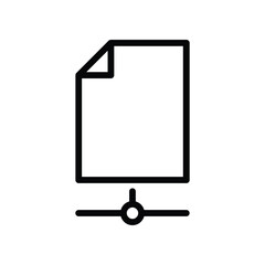 This is a very nice Cloud Document Icon design