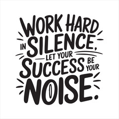 Motivational typography tshirt design  template