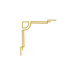 vintage corner frame