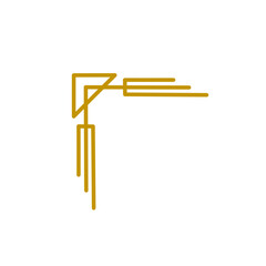 vintage corner frame