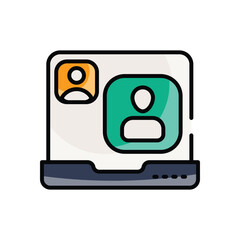 Video Call  vector icon