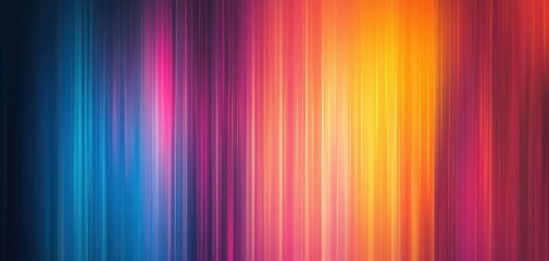 Obraz premium Abstract colorful background with vertical lines and gradient.
