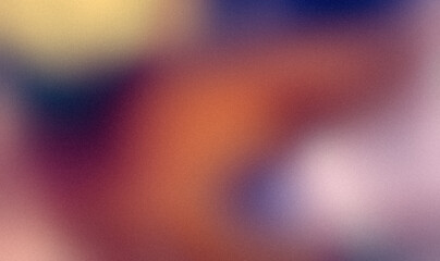 Orange white blue abstract soft grainy gradient with vibrant colors, noise texture, bright, glowing, smooth noisy gradient texture backdrop design.