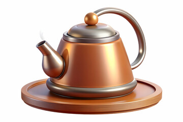 Citrus Garnish on Glossy Chrome: Sparkling Water Droplets for Refreshing Beverage Backgrounds - Close Up Vector Illustration