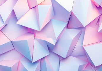 Obraz premium pastel geometric shape minimalist website backgrounds, or creative marketing materials. Its soft pastel tones and geometric simplicity convey a sense of calm and elegance
