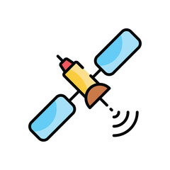 Satellite vector icon