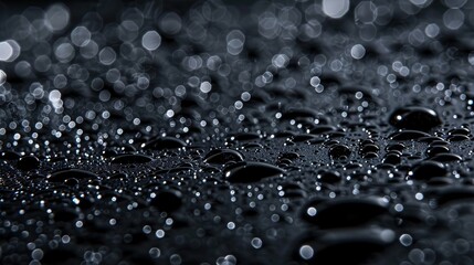 Glass Texture with Water Droplets - a delicate and captivating sight. The glass texture adorned with water droplets creates an enchanting and alluring visual.