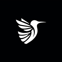 Hummingbird Logo Vector Icon Design
