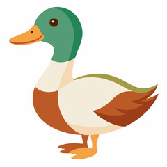 illustration of a duck