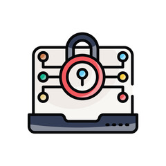 Data Encryption vector icon