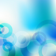 Blue abstract background with copy space