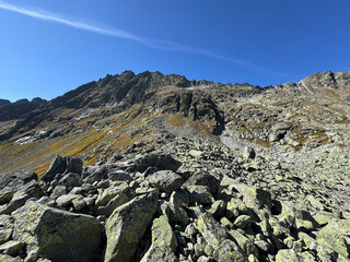 Lorenz ghat in the Slovakian Tatra mountain
