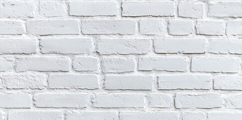 Obraz premium A close-up view of a textured white brick wall, perfect for backgrounds, interior design, or architectural projects.