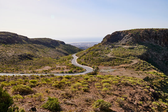 Eine Reise auf Gran Canaria. Mirador Astron&oacute;mico de la Degollada de las Yeguas.