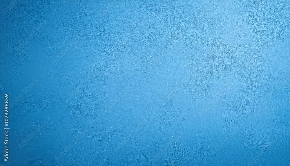 Poster light blue wall texture background with soft gradients and minimal imperfections