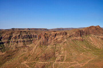 Eine Reise auf Gran Canaria. Mirador Astronómico de la Degollada de las Yeguas