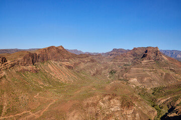 Eine Reise auf Gran Canaria. Mirador Astronómico de la Degollada de las Yeguas