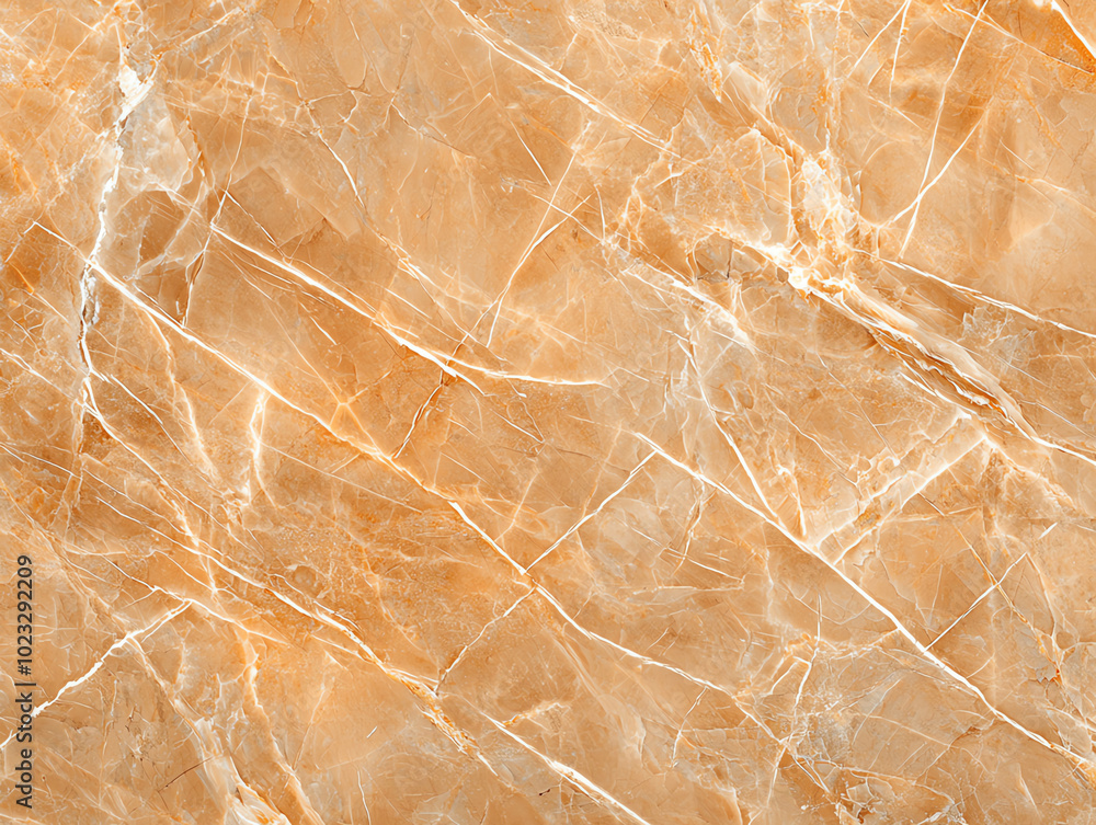 Poster elegant orange marble texture with delicate veins, perfect for background or design projects, adding