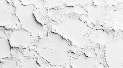 Obraz premium Ultra Smooth White Concrete Wall Texture with Seamless Finish and High Resolution Blank Space for Minimalist Design, Perfect for Clean Monochrome Backgrounds with No Shadows or Imperfections.