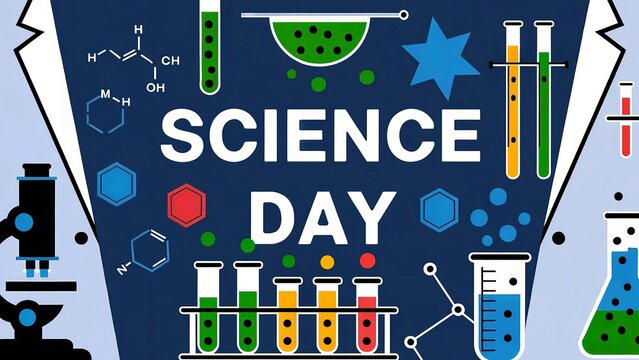 Science day celebration: chemistry and laboratory themes